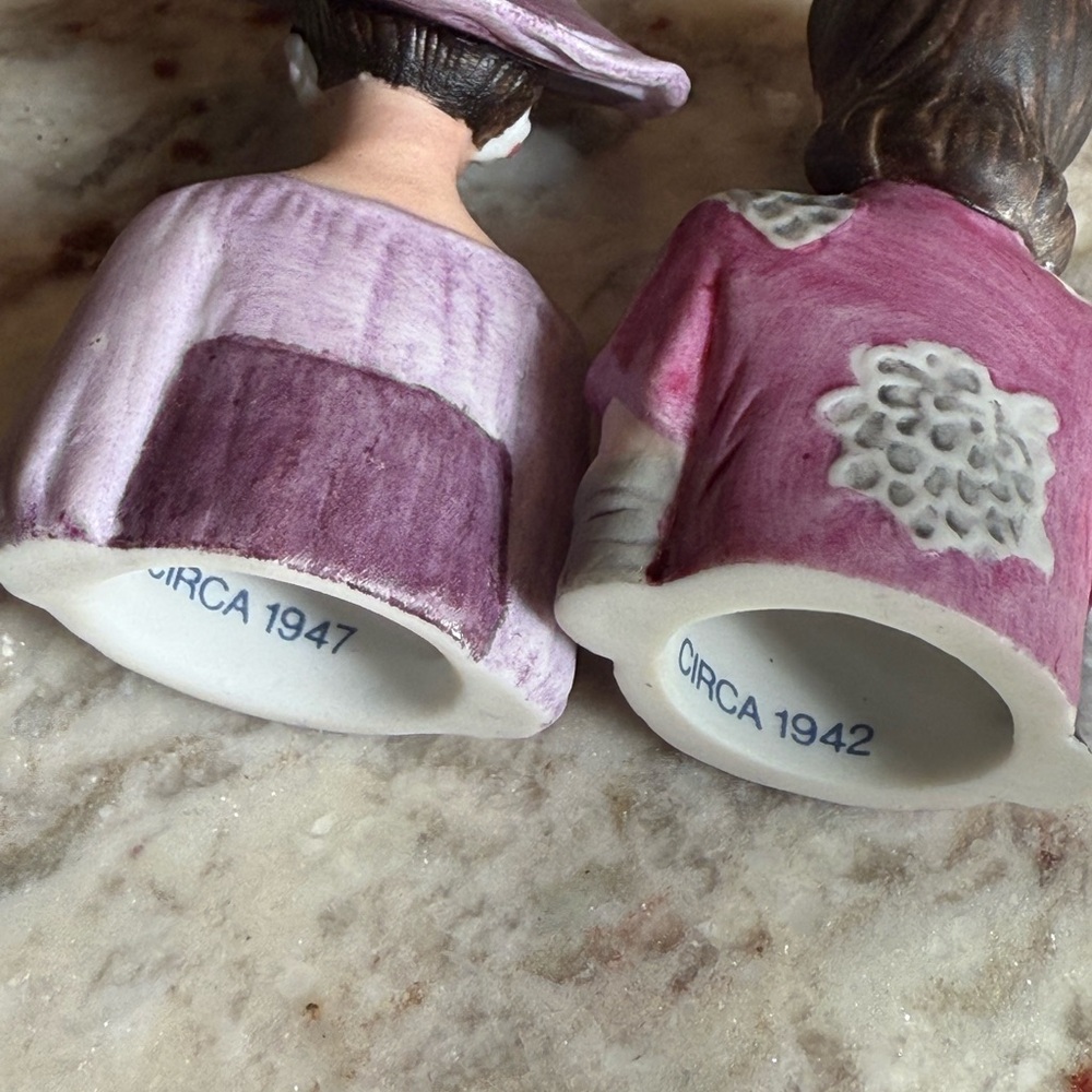 Avon Victorian Lady Thimbles - Picture 9 of 11